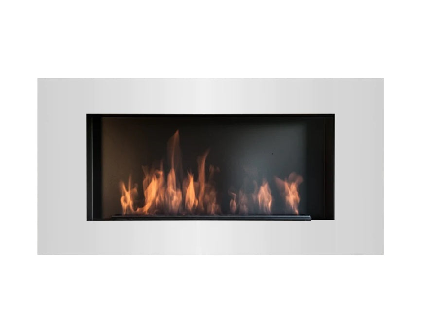 Acara Witte Bio-Ethanol Wandhaard - Inbouwhaard 118 CM