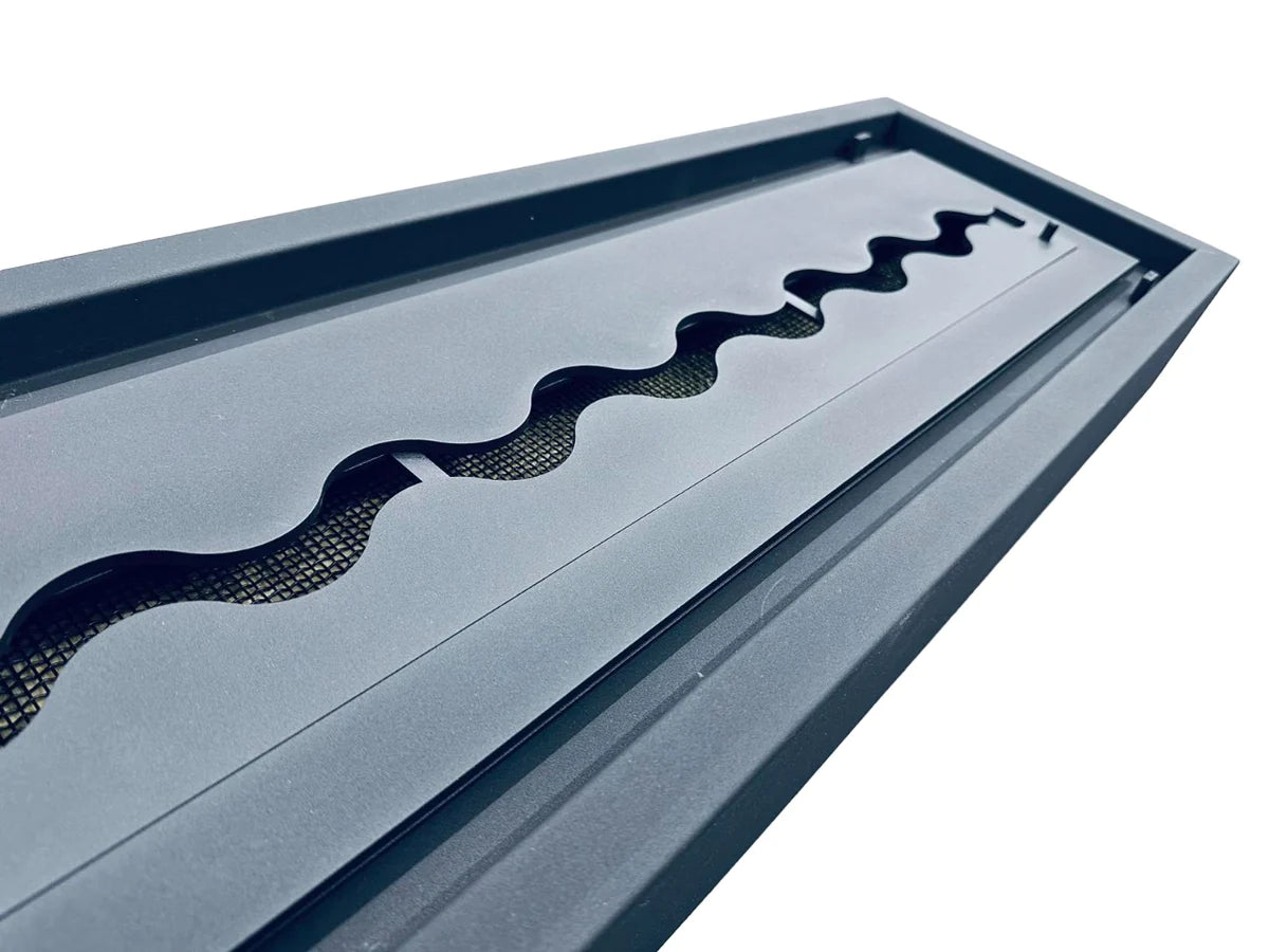 Fala Wave Bio-Ethanol Inzethaard Met Glas 1523 mm