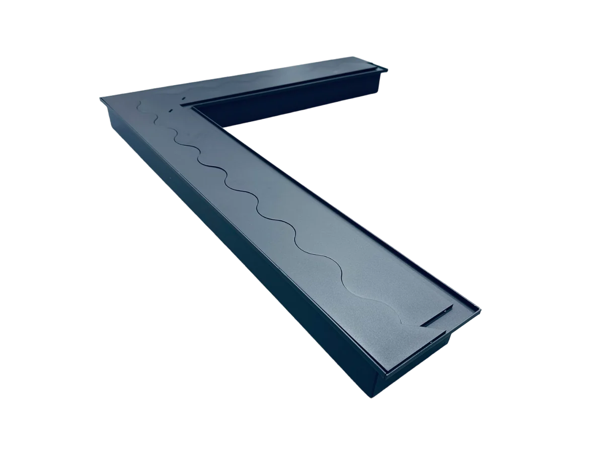 Fala Wave Bio-Ethanol Hoekbrander 700 x 470 x 140 MM