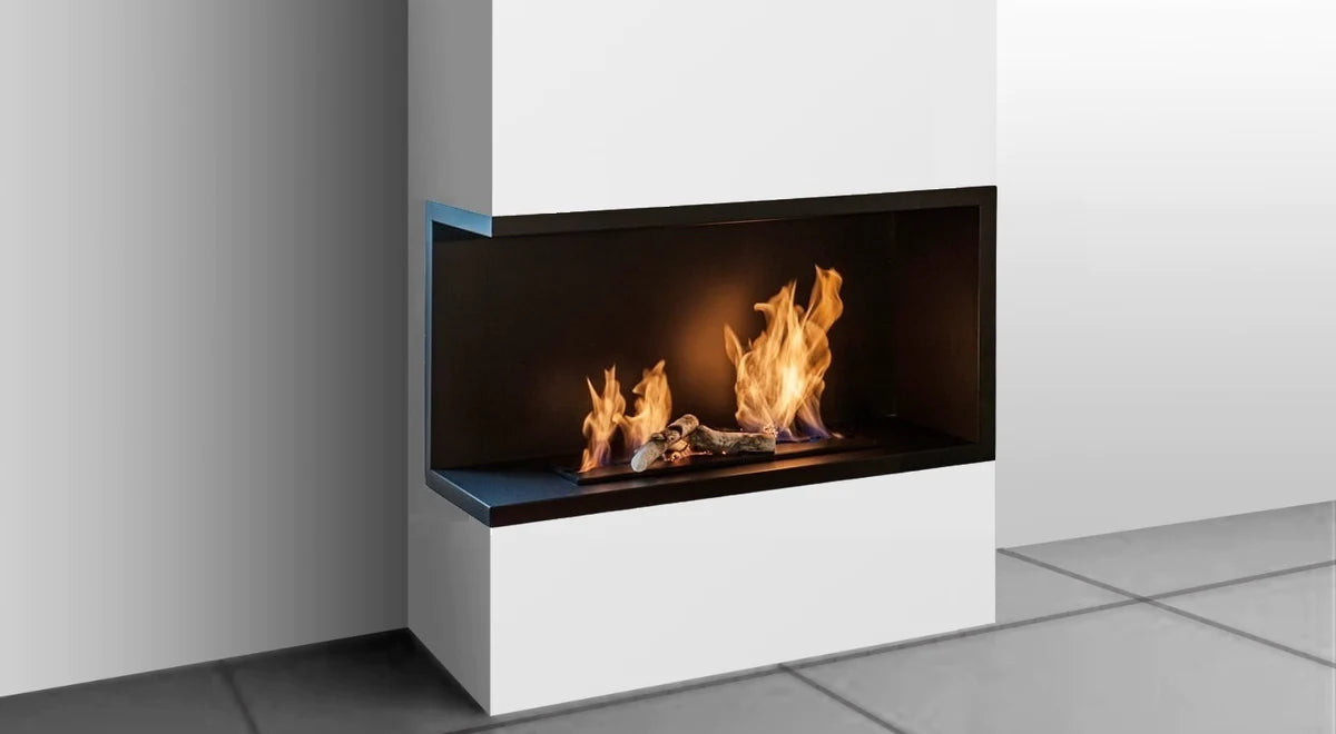 Nila Bio Ethanol Inbouwhoekhaard Links 70 cm