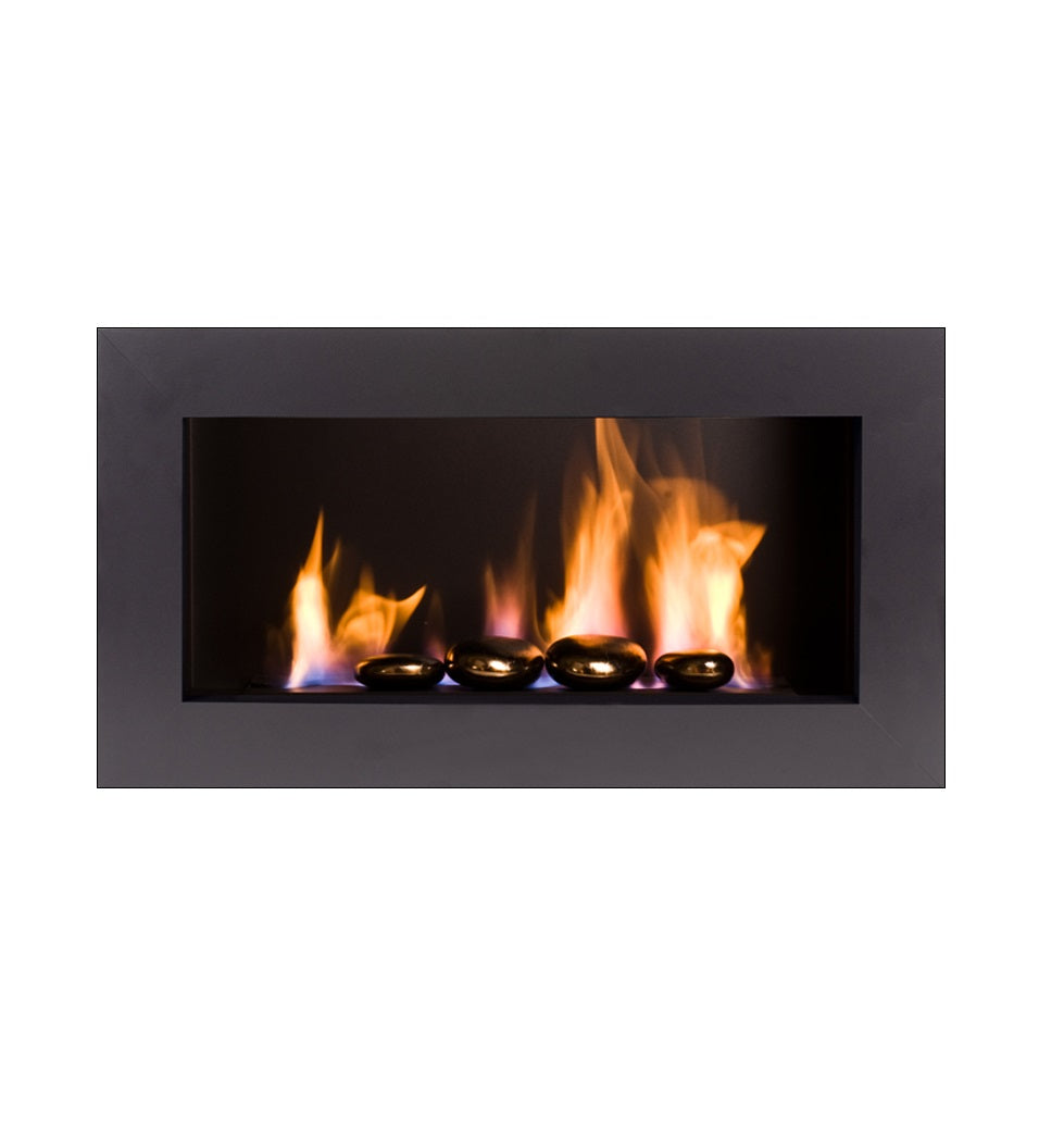 Santa Ana Bio-Ethanol Inbouw-Wandhaard 65 CM