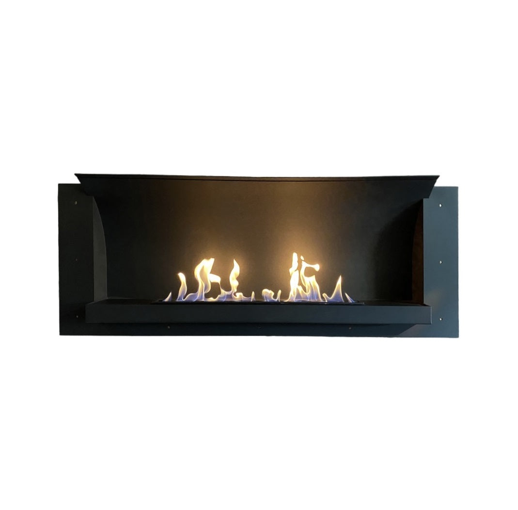 Sumaco Bio-Ethanol Inbouw-Wandhaard 136 CM