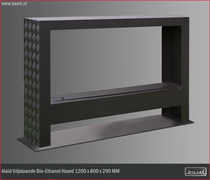 Alaid Vio Ethanol Vrijstaand Haard 120 cm