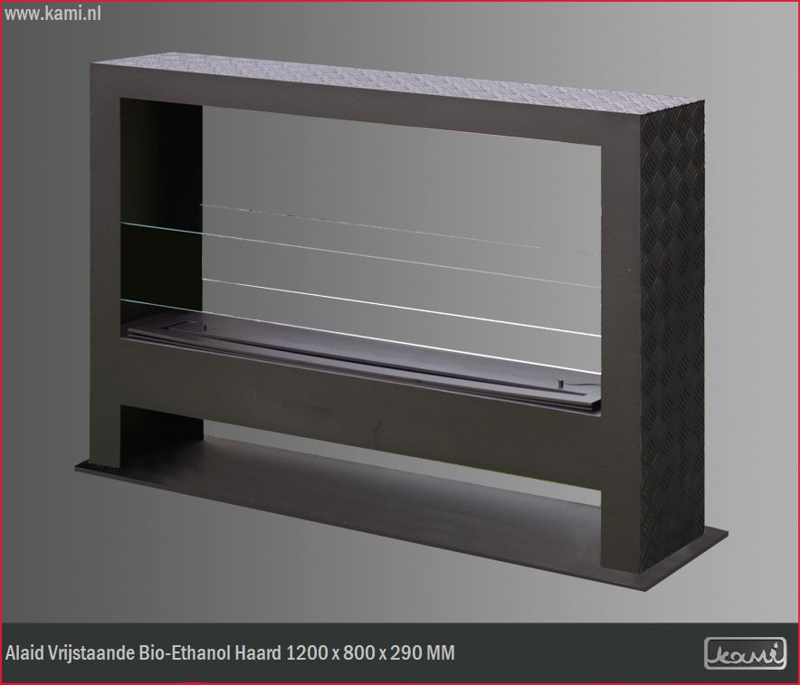 Alaid Vio Ethanol Vrijstaand Haard 120 cm