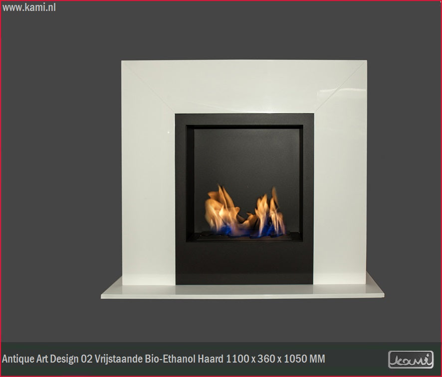 Antique Art Design 02 Bio Ethanol Vrijstaand Haard