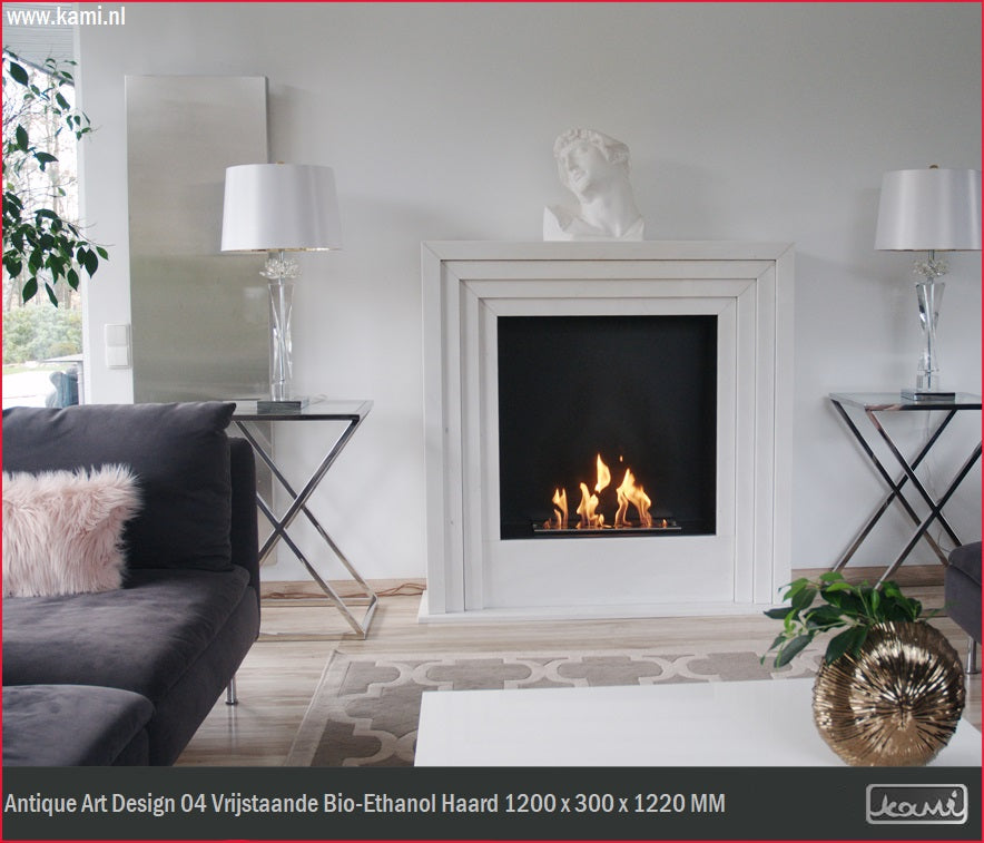 Antique Art Design 04 Bio Ethanol Vrijstaand Haard