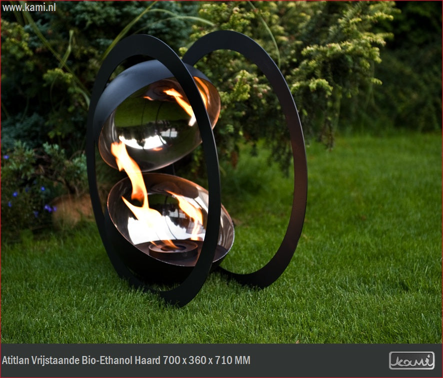 Atitlan Bio Ethanol Vrijstaand Haard D70 CM