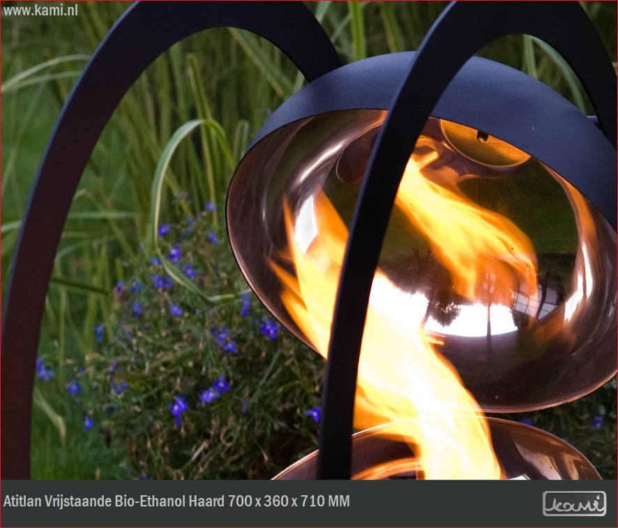 Atitlan Bio Ethanol Vrijstaand Haard D70 CM