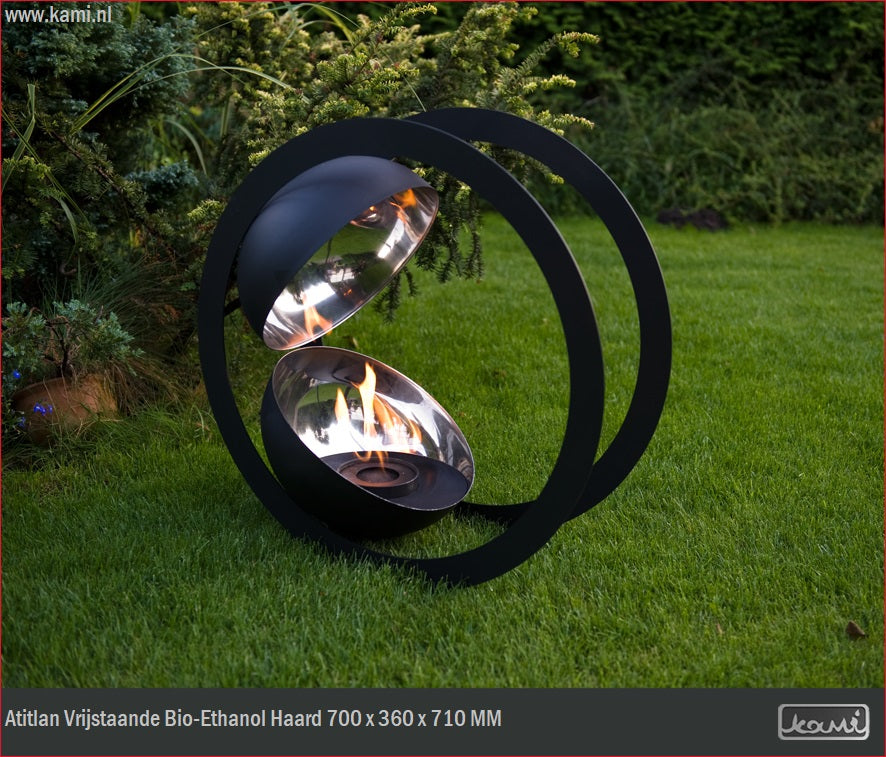 Atitlan Bio Ethanol Vrijstaand Haard D70 CM