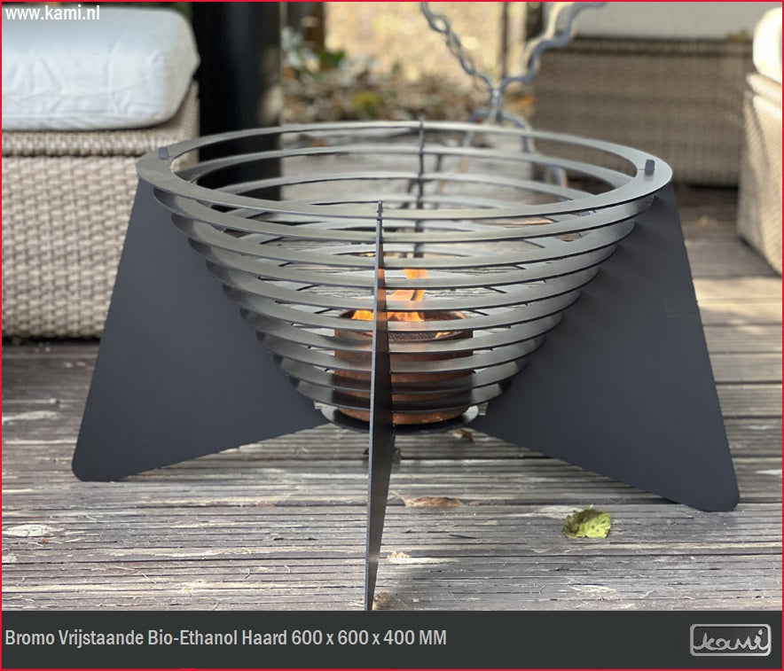 Bromo Bio-Ethanol Vrijstaand Haard 60 CM