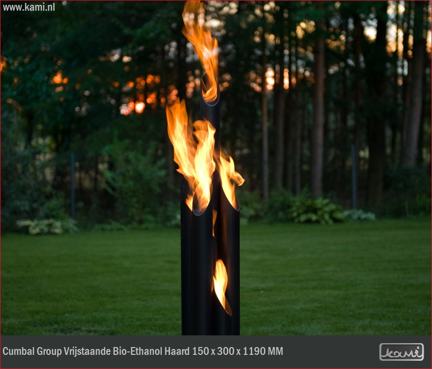 Cumbal Group Bio Ethanol Vrijstaand Haard H120 CM