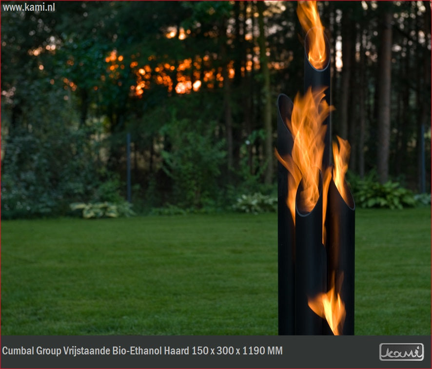 Cumbal Group Bio Ethanol Vrijstaand Haard H120 CM