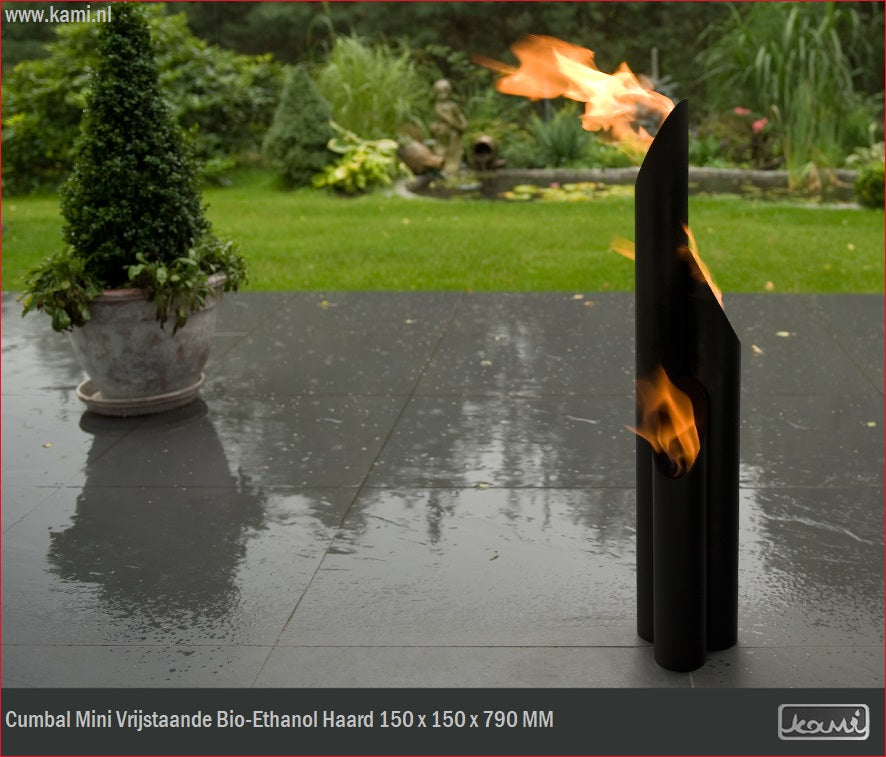 Cumbal Mini Bio Ethanol Vrijstaand Haard H80 CM