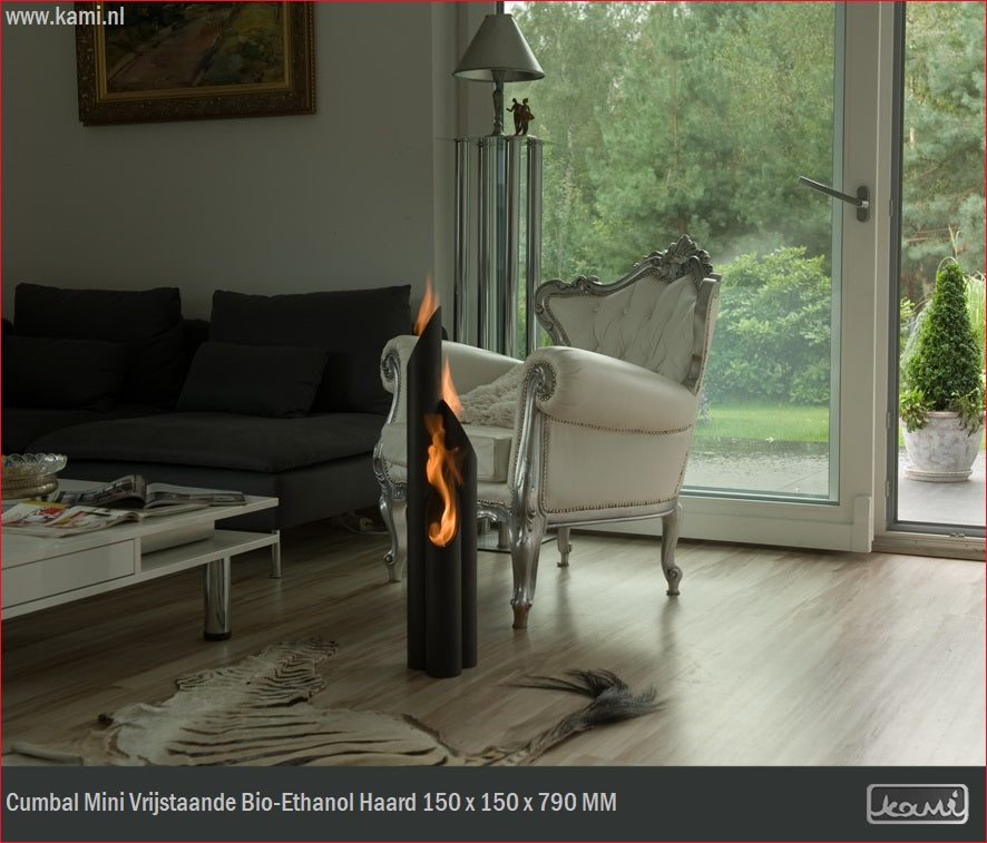 Cumbal Mini Bio Ethanol Vrijstaand Haard H80 CM