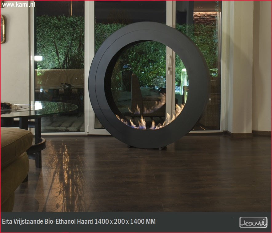 Erta Bio-Ethanol Vrijstaand Haard D140 CM