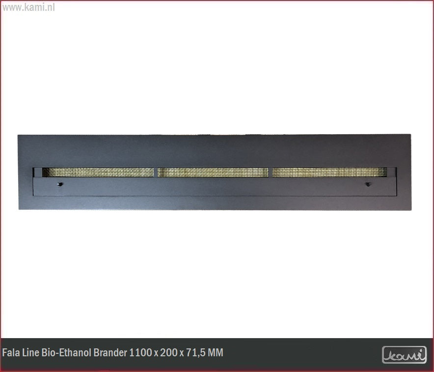 Fala Line Bio-Ethanol Brander 200 x 1100 MM