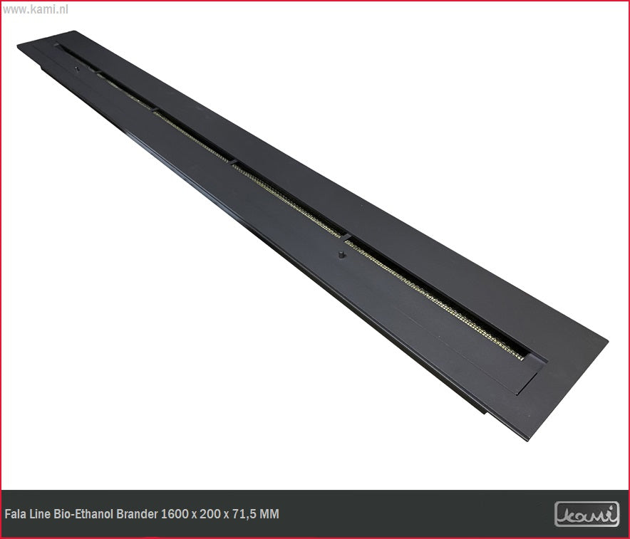 Fala Line Bio-Ethanol Brander 200 x 1600 MM