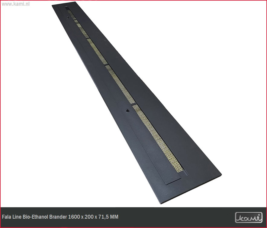Fala Line Bio-Ethanol Brander 200 x 1600 MM