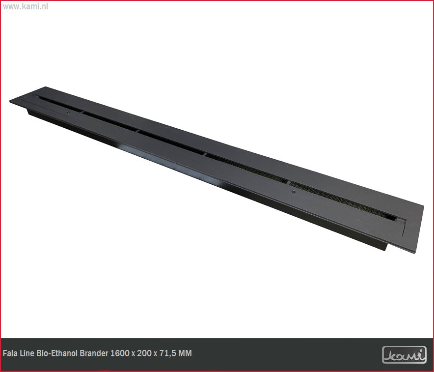 Fala Line Bio-Ethanol Brander 200 x 1600 MM