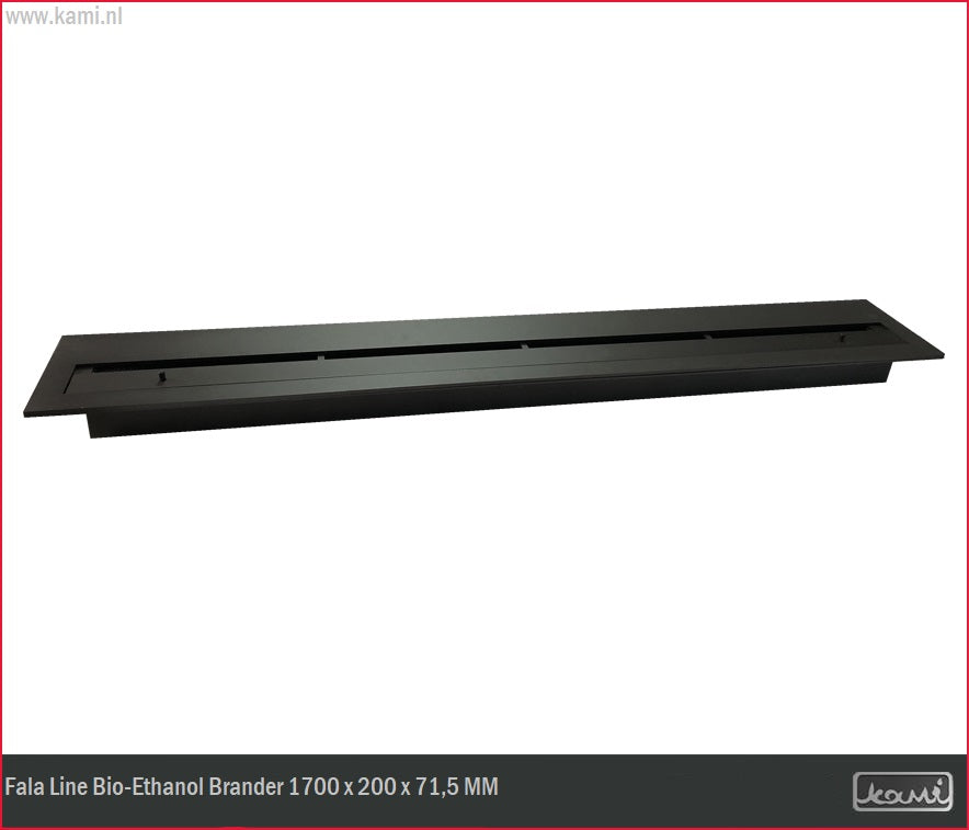 Fala Line Bio-Ethanol Brander 200 x 1700 MM