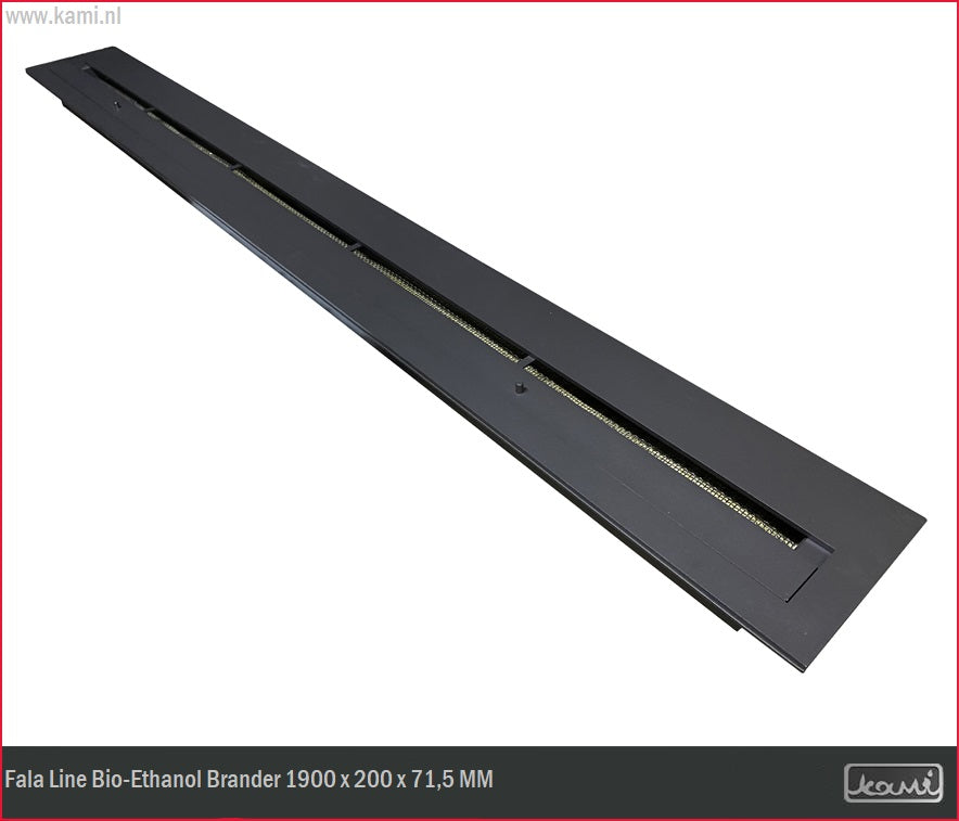 Fala Line Bio-Ethanol Brander 200 x 1900 MM
