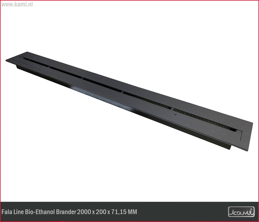 Fala Line Bio-Ethanol Brander 200 x 2000 MM