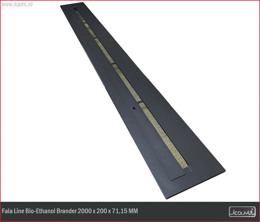 Fala Line Bio-Ethanol Brander 200 x 2000 MM