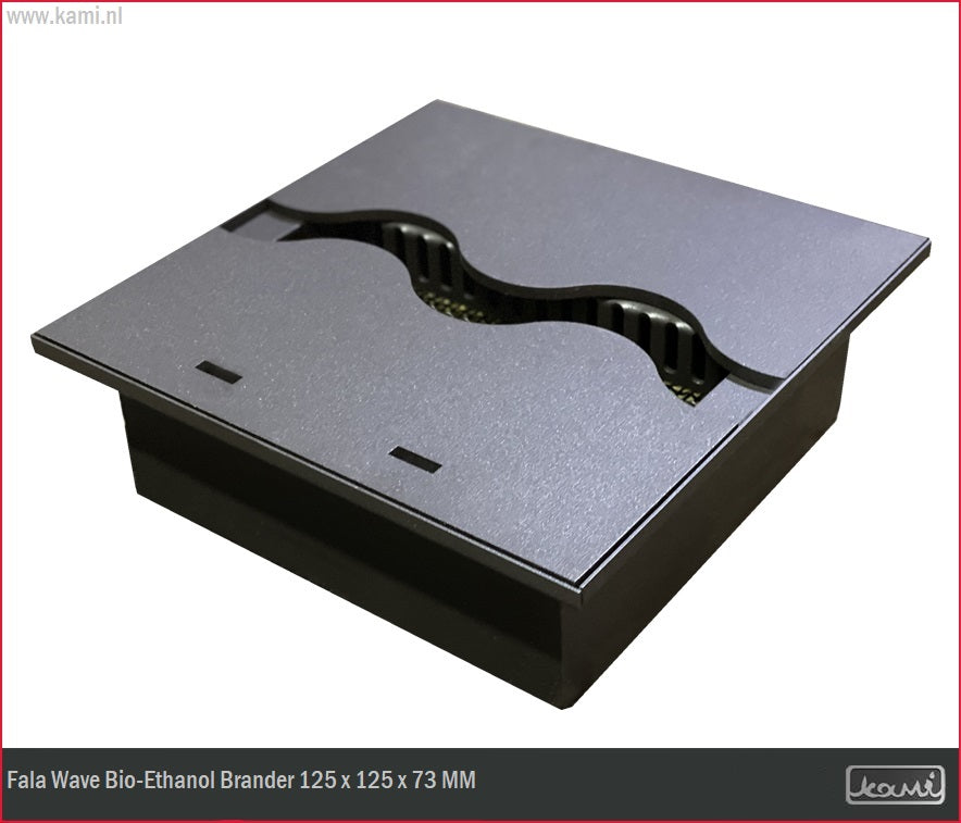 Fala Wave Bio-Ethanol Brander 125 x 125 MM