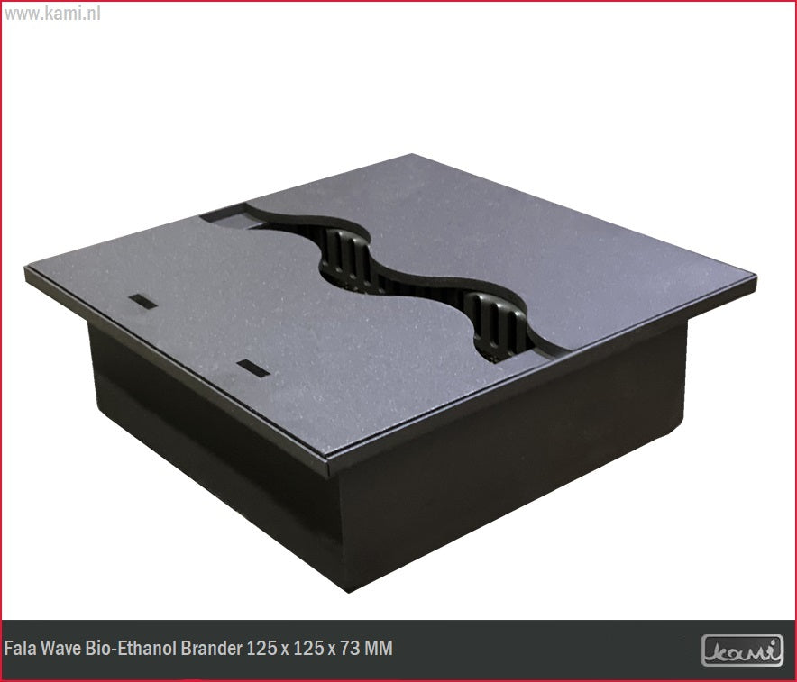 Fala Wave Bio-Ethanol Brander 125 x 125 MM