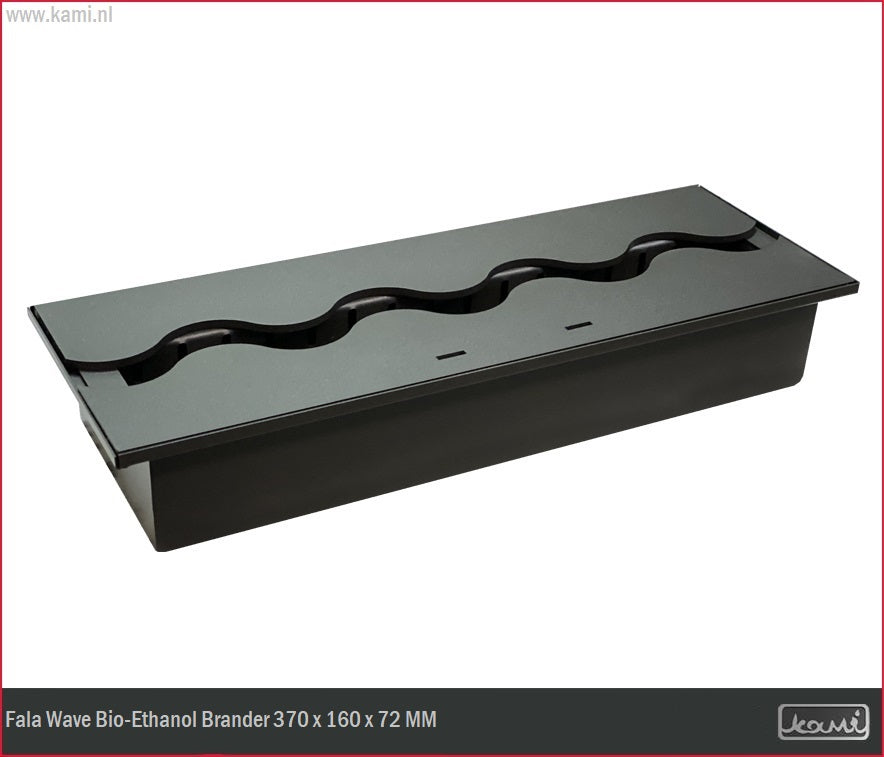 Fala Wave Bio-Ethanol Brander 160 x 370 MM
