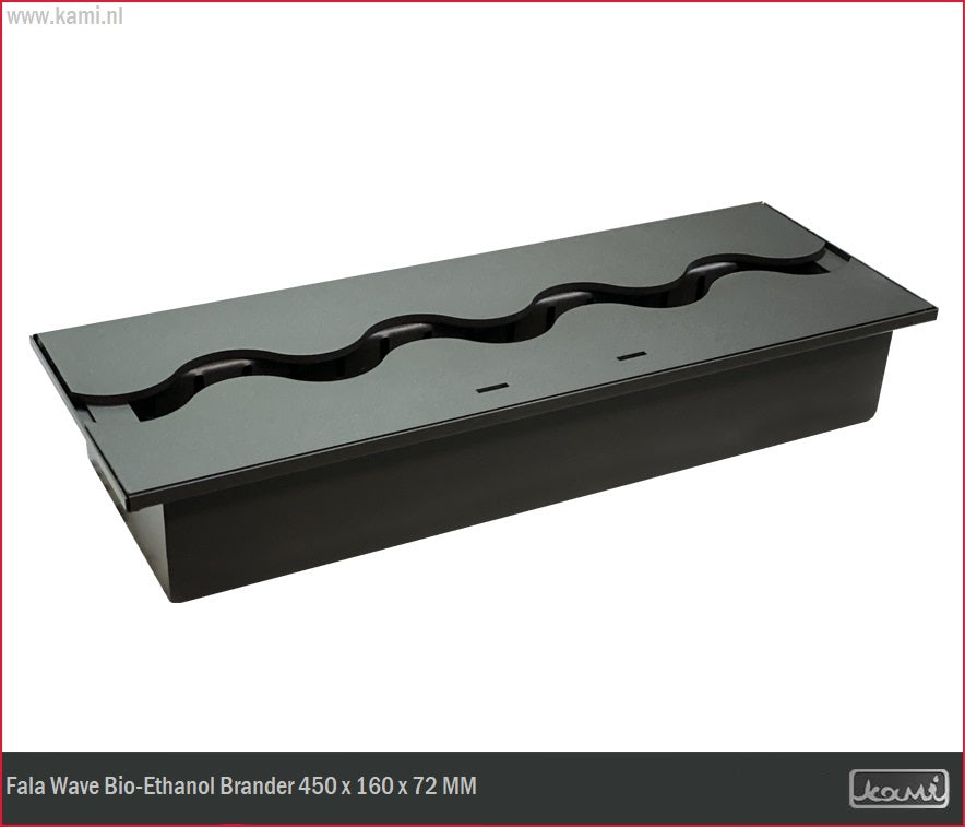 Fala Wave Bio-Ethanol Brander 160 x 450 MM
