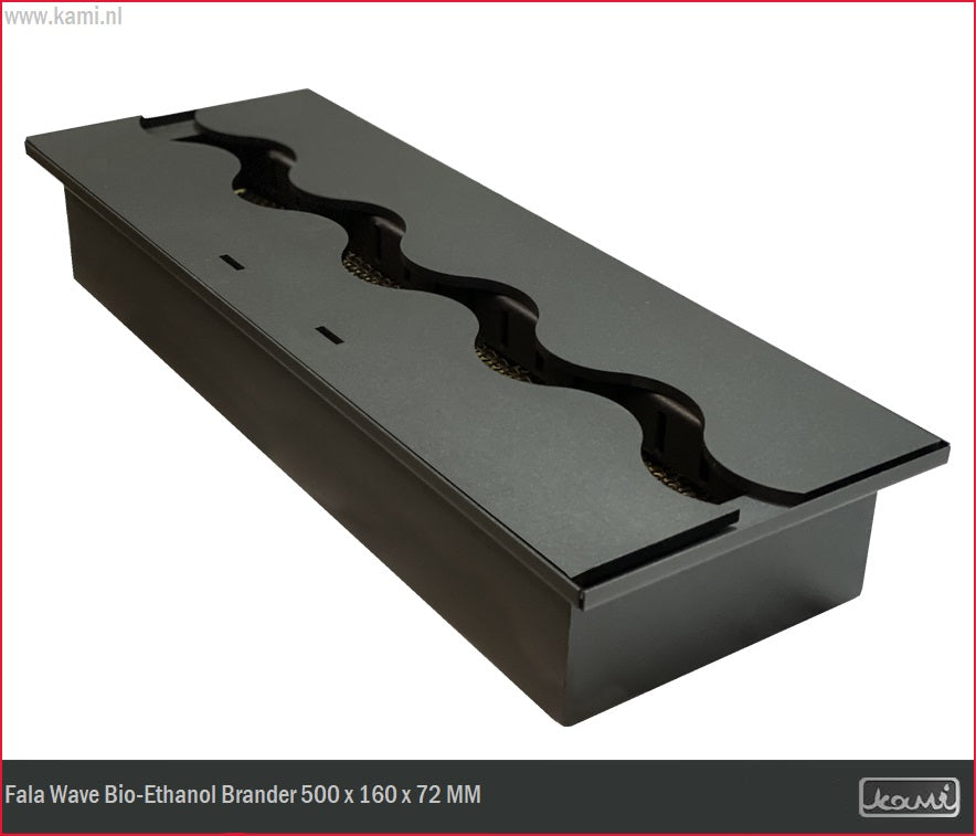 Fala Wave Bio-Ethanol Brander 160 x 500 MM