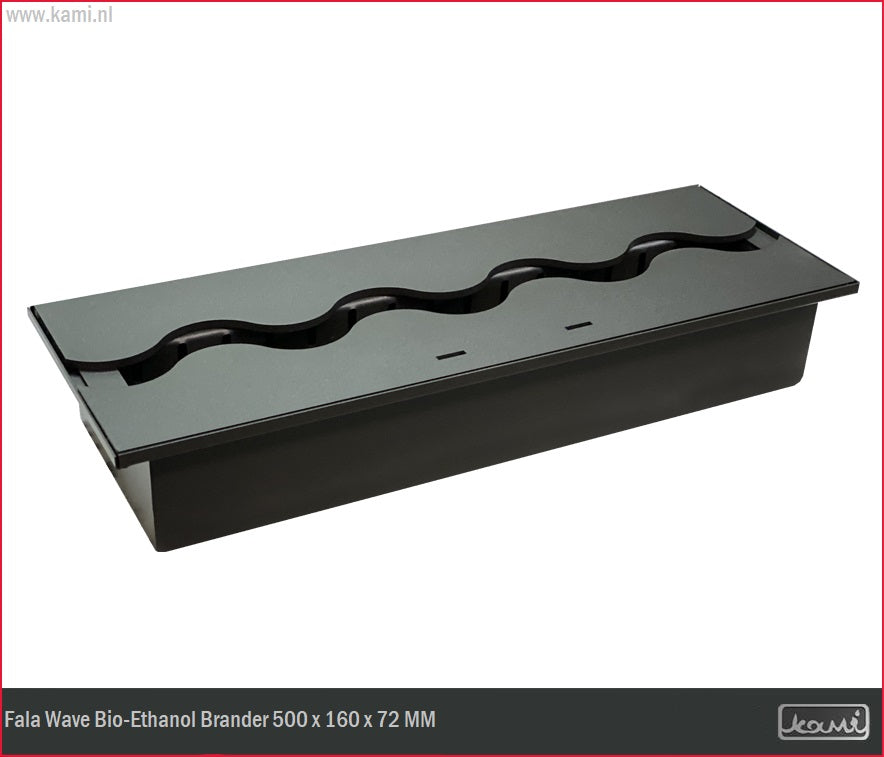Fala Wave Bio-Ethanol Brander 160 x 500 MM