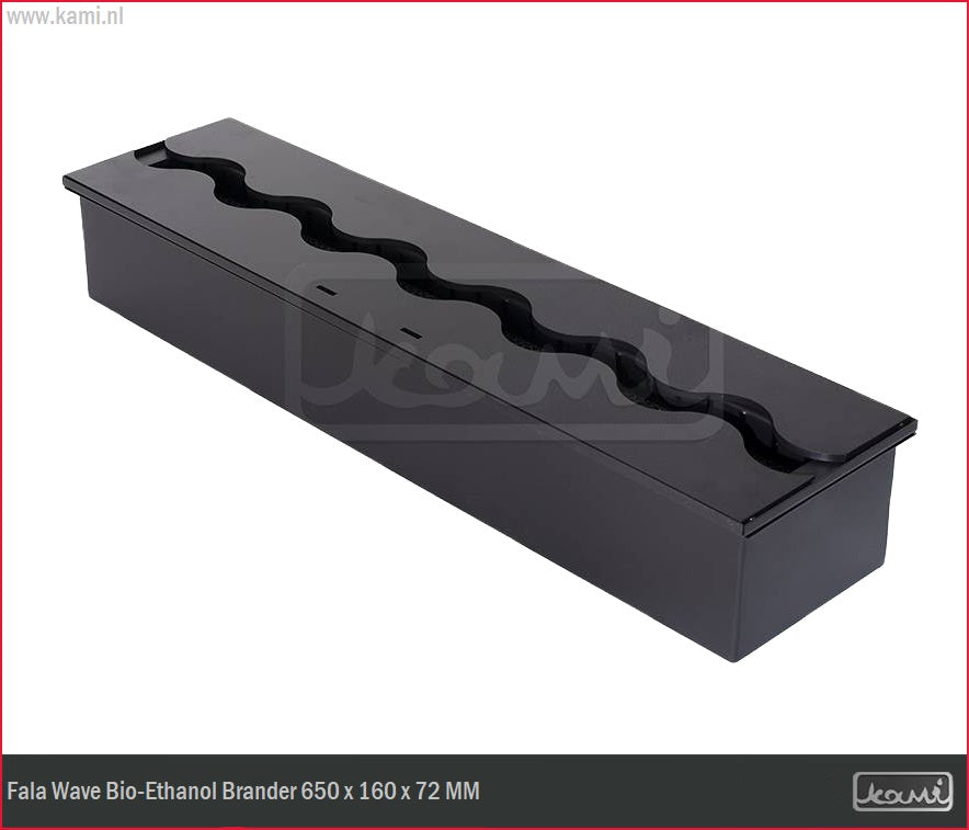 Fala Wave Bio-Ethanol Brander 160 x 650 MM