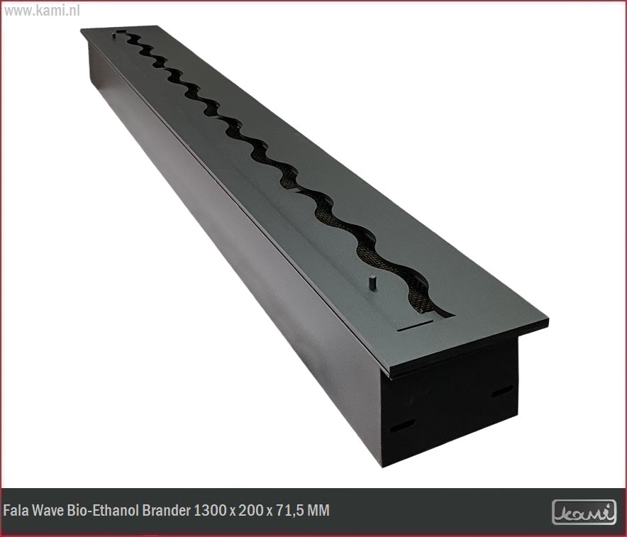 Fala Wave Bio-Ethanol Brander 200 x 1300 MM