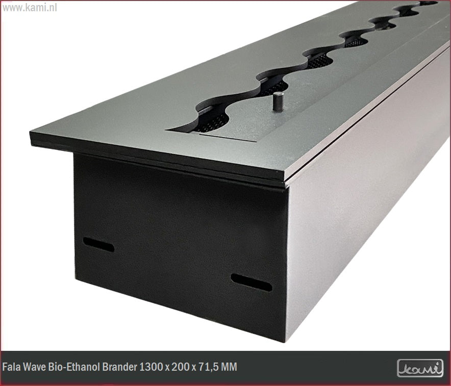 Fala Wave Bio-Ethanol Brander 200 x 1300 MM