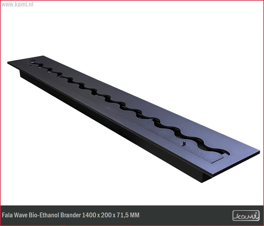 Fala Wave Bio-Ethanol Brander 200 x 1400 MM