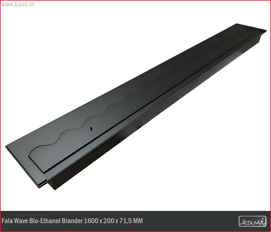 Fala Wave Bio-Ethanol Brander 200 x 1600 MM