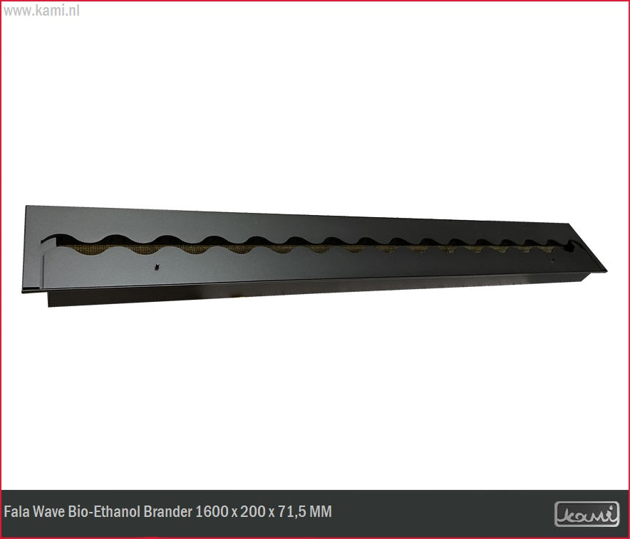 Fala Wave Bio-Ethanol Brander 200 x 1600 MM