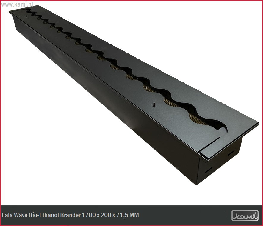 Fala Wave Bio-Ethanol Brander 200 x 1700 MM