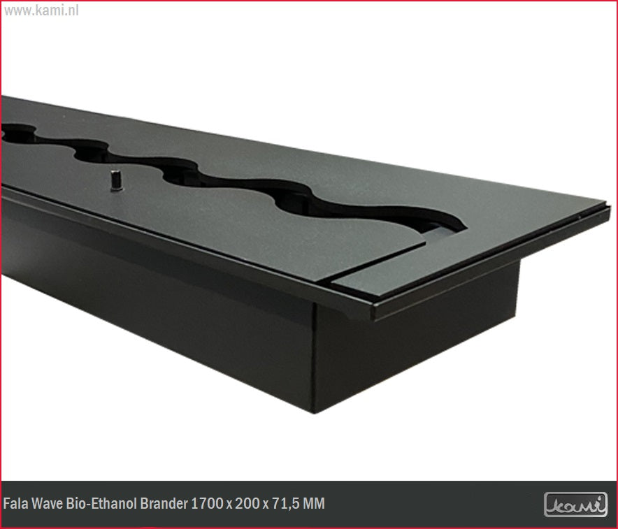 Fala Wave Bio-Ethanol Brander 200 x 1700 MM