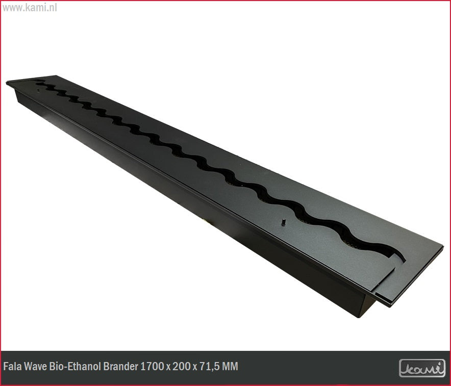 Fala Wave Bio-Ethanol Brander 200 x 1700 MM