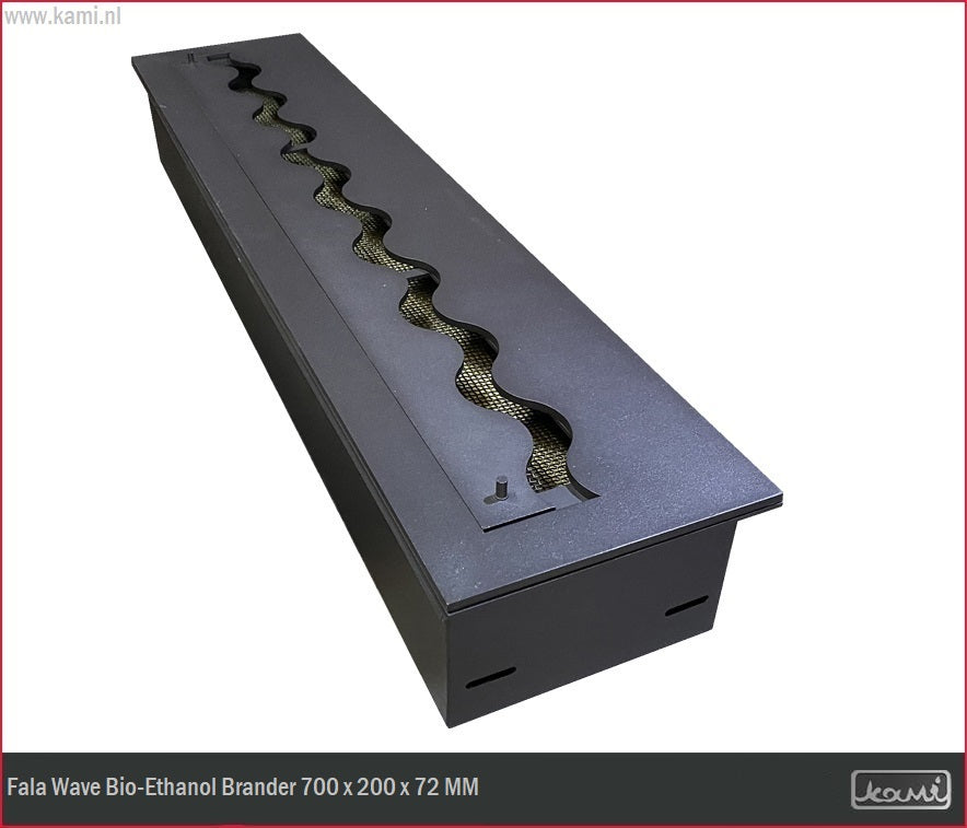 Fala Wave Bio-Ethanol Brander 160 x 700 MM