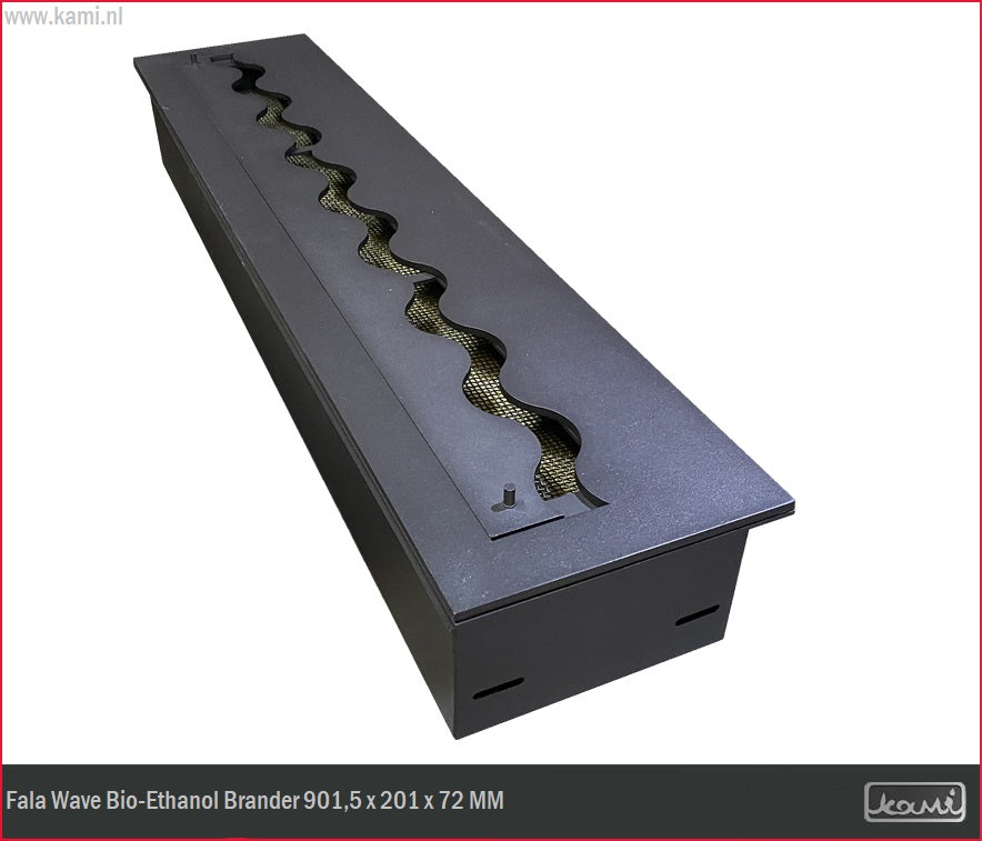 Fala Wave Bio-Ethanol Brander 160 x 900 MM