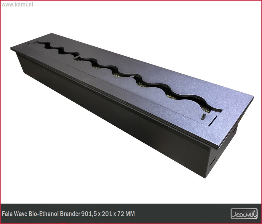 Fala Wave Bio-Ethanol Brander 160 x 900 MM