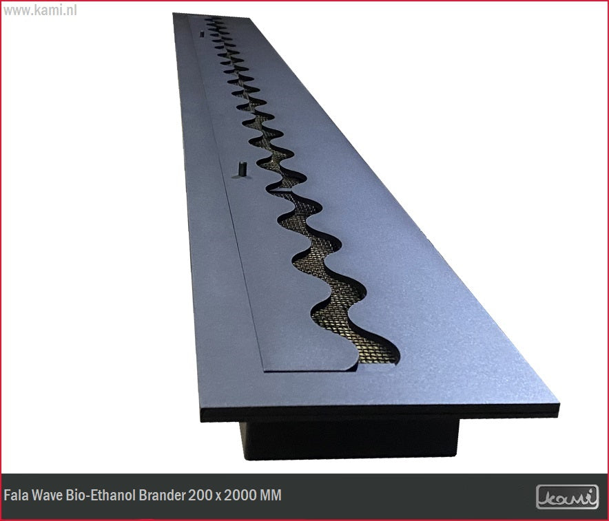 Fala Wave Bio-Ethanol Brander 200 x 2000 MM