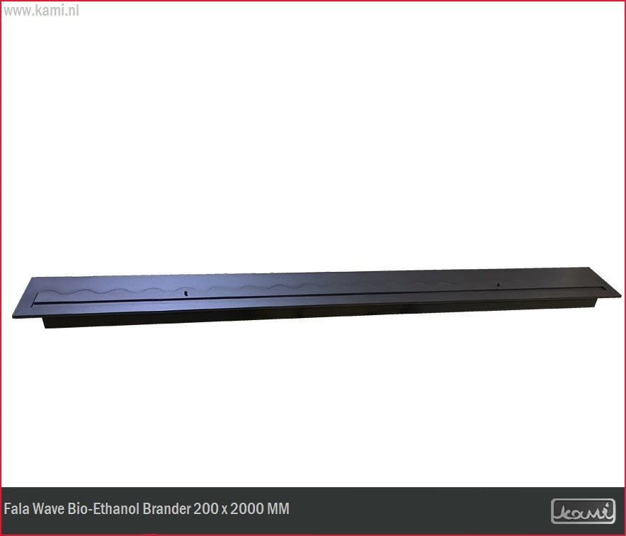 Fala Wave Bio-Ethanol Brander 200 x 2000 MM