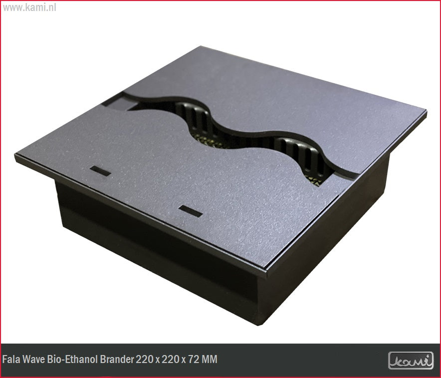 Fala Wave Bio-Ethanol Brander 220 x 220 MM