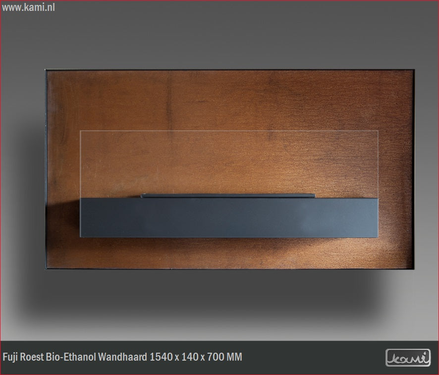 Fuji Roest Bio-Ethanol Wandhaard 154 CM