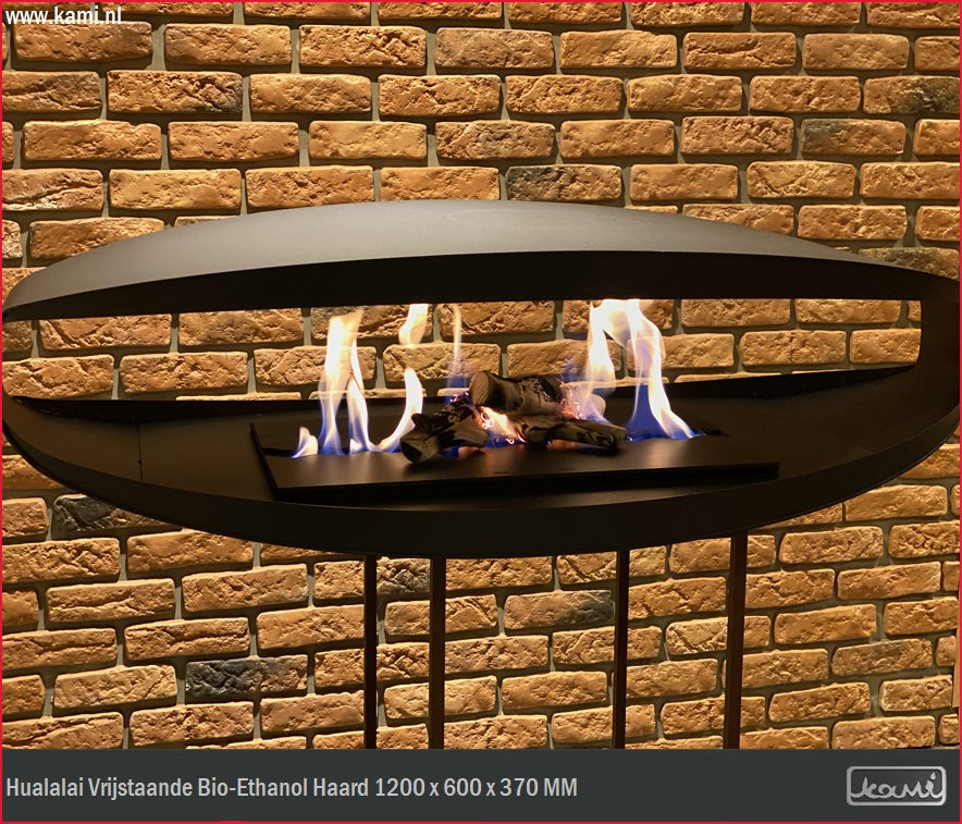 Hualalai Vrijstaande Bio-Ethanol Haard 120 CM